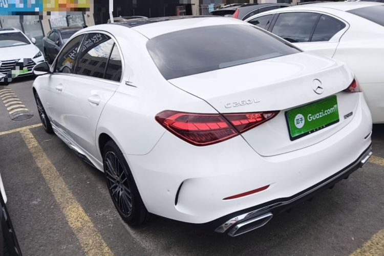 Used Mercedes-Benz C-Class 2022 Restyled C 260 L Sport Edition Rear Left 45 Deg