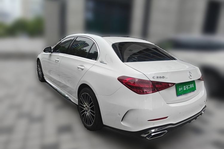 Used Mercedes-Benz C-Class 2022 Restyled C 260 L Sport Edition Rear Left 45 Deg
