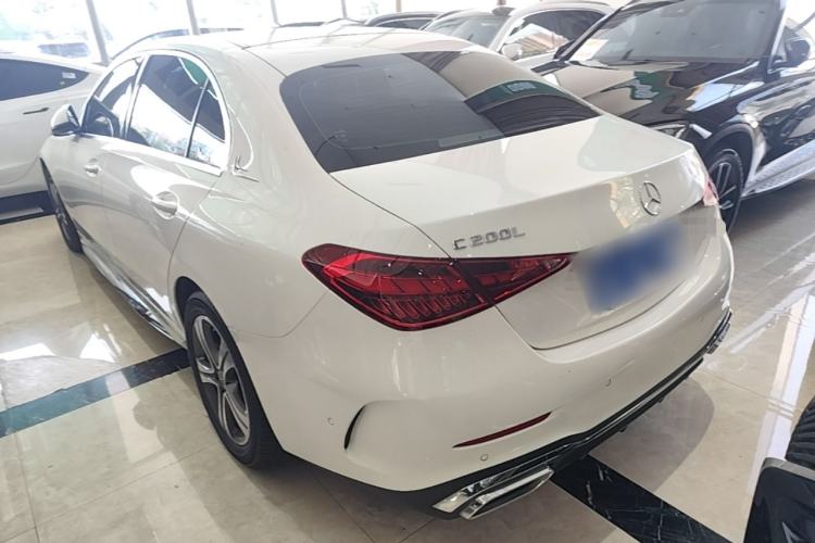 Used Mercedes-Benz C-Class 2022 C 200 L Sport Edition Rear Left 45 Deg