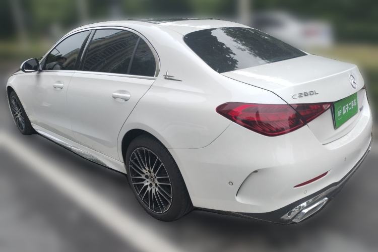 Used Mercedes-Benz C-Class 2022 C 260 L Rear Left 45 Deg