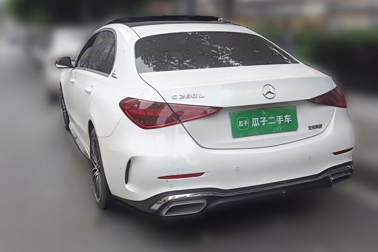 Used Mercedes-Benz C-Class 2022 C 260 L Sport Edition Rear Left 45 Deg