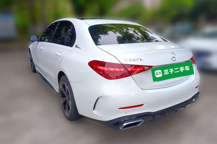 Used Mercedes-Benz C-Class 2022 Revised C 260 L Starry Night Sport Edition Rear Left 45 Deg