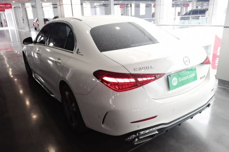Used Mercedes-Benz C-Class 2022 C 200 L Sport Edition Rear Left 45 Deg