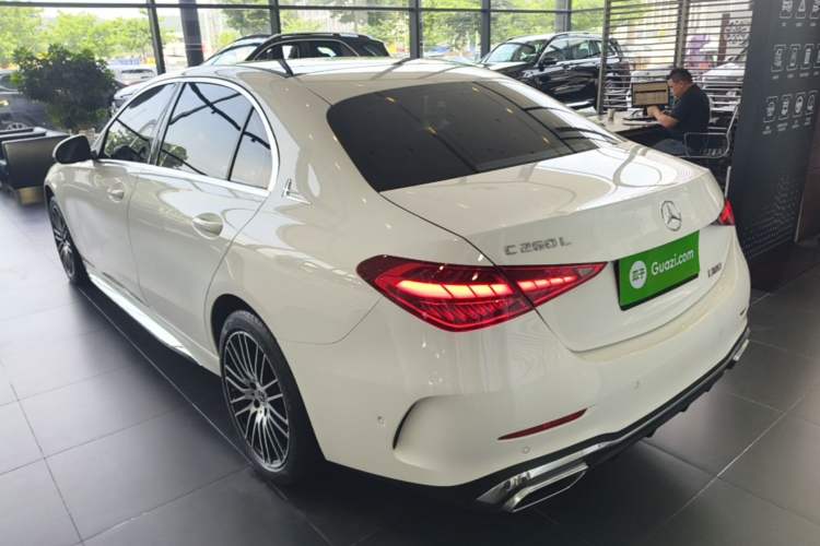 Used Mercedes-Benz C-Class 2022 Restyled C 260 L Sport Edition Rear Left 45 Deg