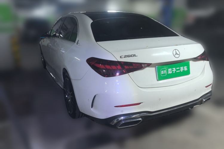 Used Mercedes-Benz C-Class 2022 C 260 L Sport Edition Rear Left 45 Deg