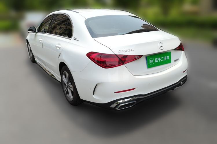 Used Mercedes-Benz C-Class 2022 C 200 L Sport Edition Rear Left 45 Deg
