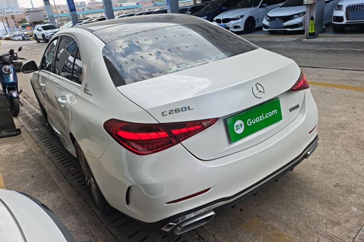 Used Mercedes-Benz C-Class 2022 C 200 L Sport Edition Rear Left 45 Deg