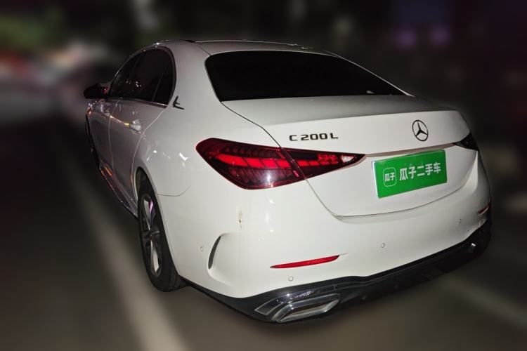 Used Mercedes-Benz C-Class 2022 C 200 L Sport Edition Rear Left 45 Deg