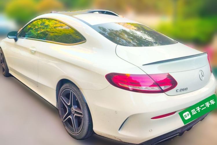 Used Mercedes-Benz C-Class 2022 C 260 Coupe Rear Left 45 Deg