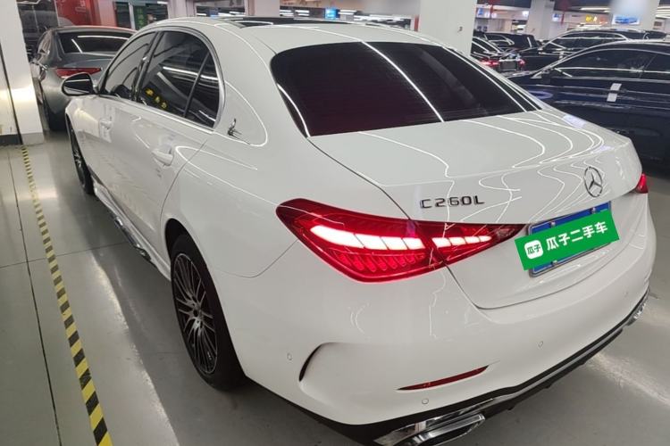 Used Mercedes-Benz C-Class 2022 C 260 L Sport Edition Rear Left 45 Deg
