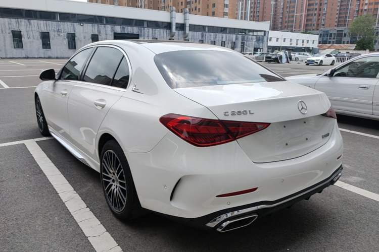 Used Mercedes-Benz C-Class 2022 C 260 L Sport Edition Rear Left 45 Deg