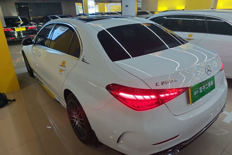 Used Mercedes-Benz C-Class 2022 C 260 L Sport Edition Rear Left 45 Deg