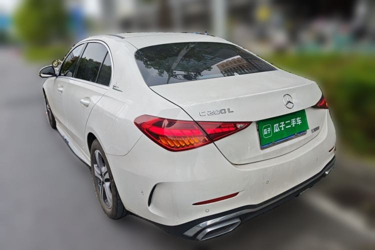 Used Mercedes-Benz C-Class 2022 C 200 L Sport Edition Rear Left 45 Deg