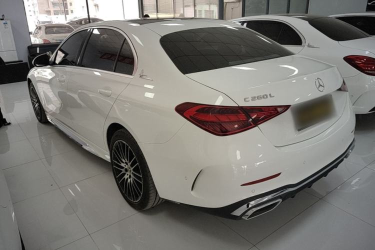 Used Mercedes-Benz C-Class 2022 C 260 L Sport Edition Rear Left 45 Deg