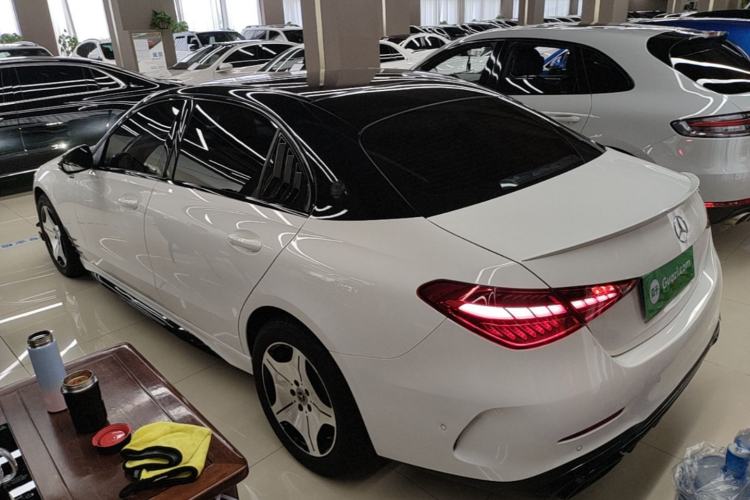 Used Mercedes-Benz C-Class 2022 C 200 L Sport Edition Rear Left 45 Deg