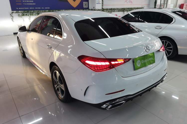 Used Mercedes-Benz C-Class 2022 Restyled C 200 L Sport Edition Rear Left 45 Deg