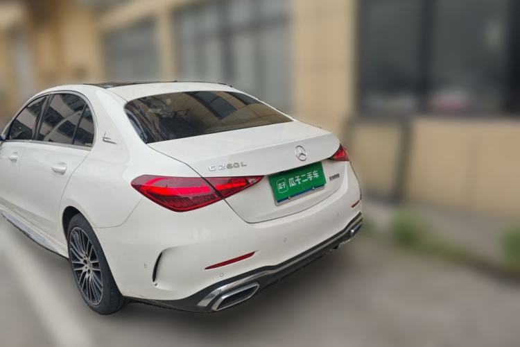 Used Mercedes-Benz C-Class 2022 C 260 L Rear Left 45 Deg