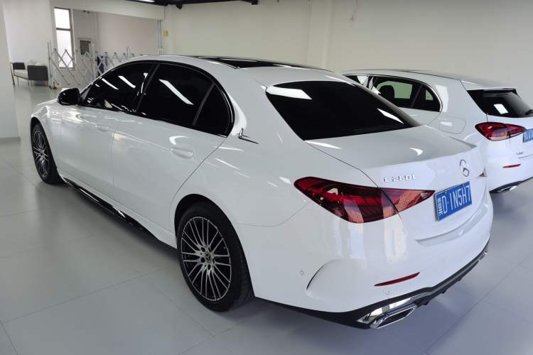 Used Mercedes-Benz C-Class 2022 Restyled C 260 L Sport Edition Rear Left 45 Deg