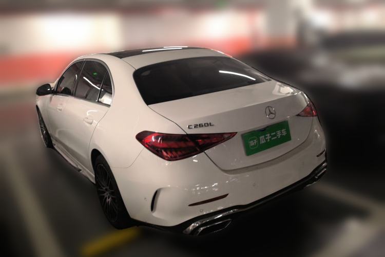 Used Mercedes-Benz C-Class 2022 Restyled C 260 L Sport Edition Rear Left 45 Deg