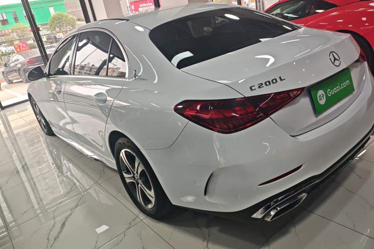 Used Mercedes-Benz C-Class 2022 C 200 L Sport Edition Rear Left 45 Deg