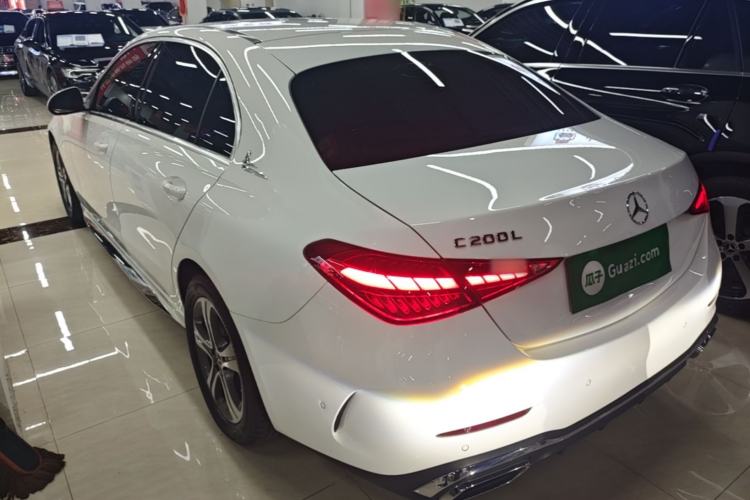 Used Mercedes-Benz C-Class 2022 C 200 L Sport Edition Rear Left 45 Deg