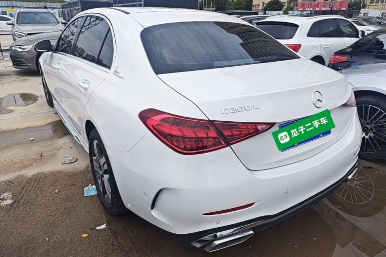 Used Mercedes-Benz C-Class 2022 C 200 L Sport Edition Rear Left 45 Deg