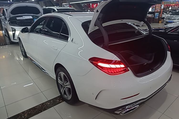 Used Mercedes-Benz C-Class 2022 Restyled C 200 L Sport Edition Rear Left 45 Deg