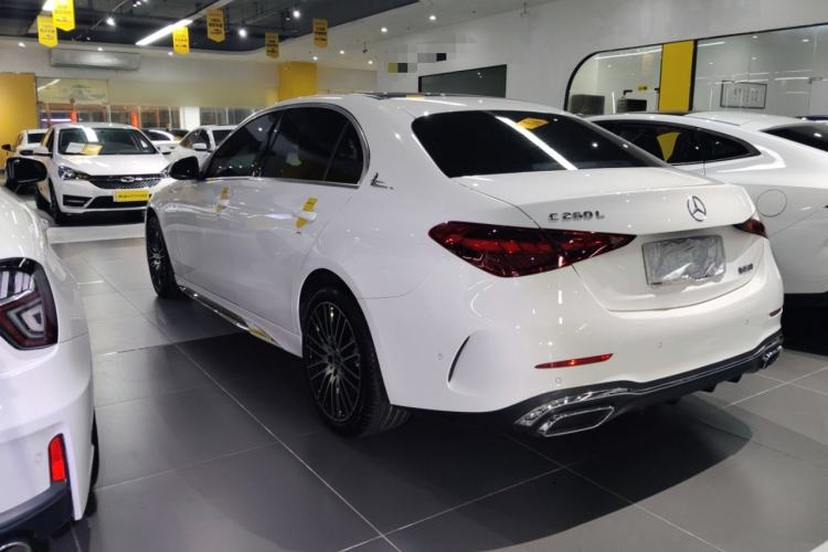 Used Mercedes-Benz C-Class 2022 C 260 L Sport Edition Rear Left 45 Deg