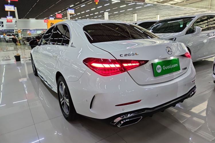 Used Mercedes-Benz C-Class 2022 Restyled C 200 L Sport Edition Rear Left 45 Deg