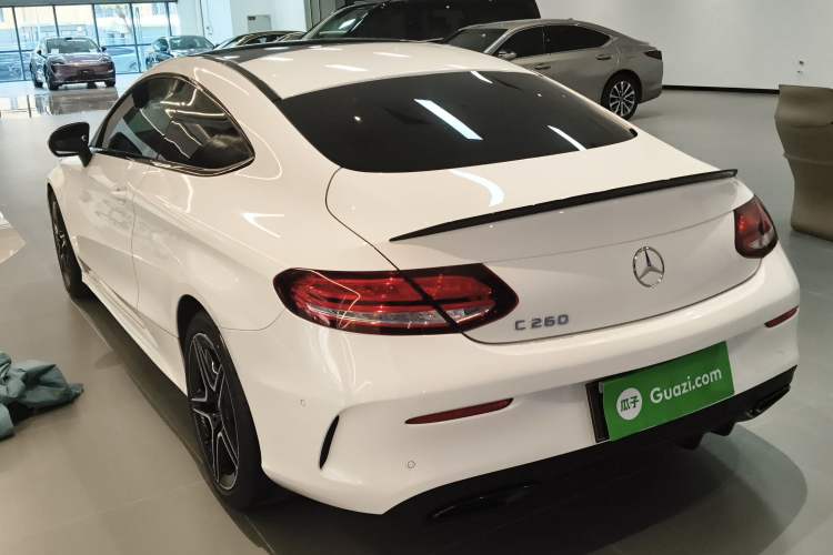 Used Mercedes-Benz C-Class 2022 Refreshed C 260 Coupe Rear Left 45 Deg
