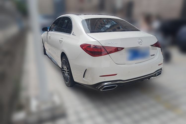 Used Mercedes-Benz C-Class 2022 Restyled C 260 L Sport Edition Rear Left 45 Deg