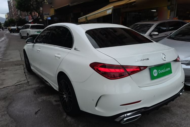 Used Mercedes-Benz C-Class 2022 Restyled C 260 L Sport Edition Rear Left 45 Deg