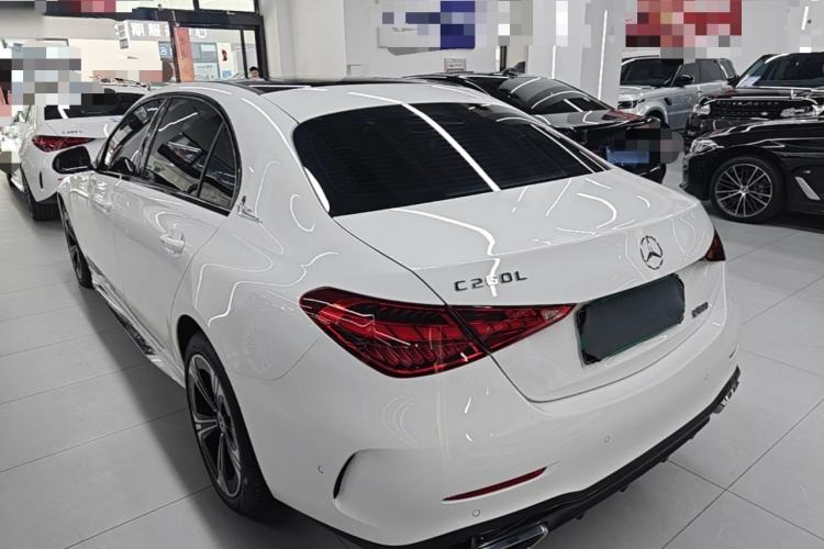 Used Mercedes-Benz C-Class 2022 Revised C 260 L Starry Night Sport Edition Rear Left 45 Deg