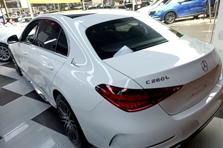 Used Mercedes-Benz C-Class 2022 Restyled C 260 L Sport Edition Rear Left 45 Deg