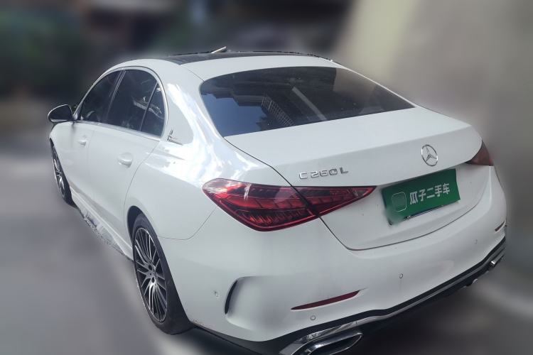 Used Mercedes-Benz C-Class 2022 C 260 L Sport Edition Rear Left 45 Deg