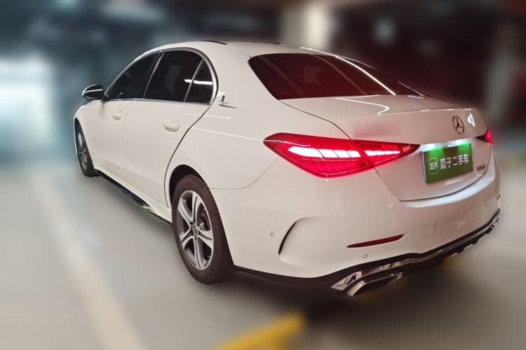 Used Mercedes-Benz C-Class 2022 Restyled C 200 L Sport Edition Rear Left 45 Deg