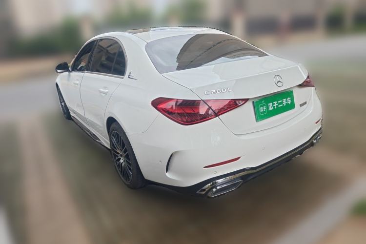 Used Mercedes-Benz C-Class 2022 C 260 L Sport Edition Rear Left 45 Deg