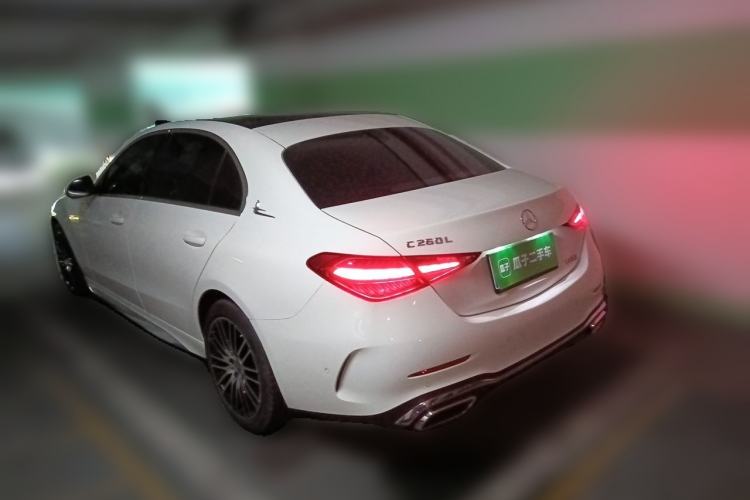 Used Mercedes-Benz C-Class 2022 C 260 L Sport Edition Rear Left 45 Deg