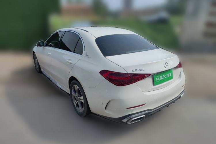 Used Mercedes-Benz C-Class 2022 C 200 L Sport Edition Rear Left 45 Deg