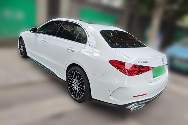 Used Mercedes-Benz C-Class 2022 Revised C 260 L Starry Night Sport Edition Rear Left 45 Deg