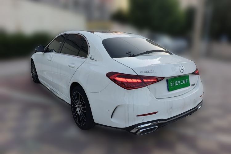 Used Mercedes-Benz C-Class 2022 Restyled C 260 L Sport Edition Rear Left 45 Deg