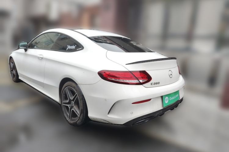 Used Mercedes-Benz C-Class 2022 Refreshed C 260 Coupe Rear Left 45 Deg