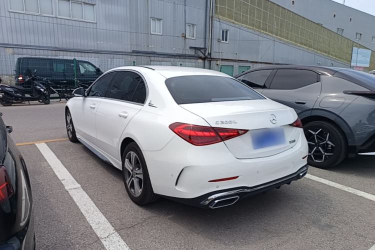 Used Mercedes-Benz C-Class 2022 C 200 L Sport Edition Rear Left 45 Deg