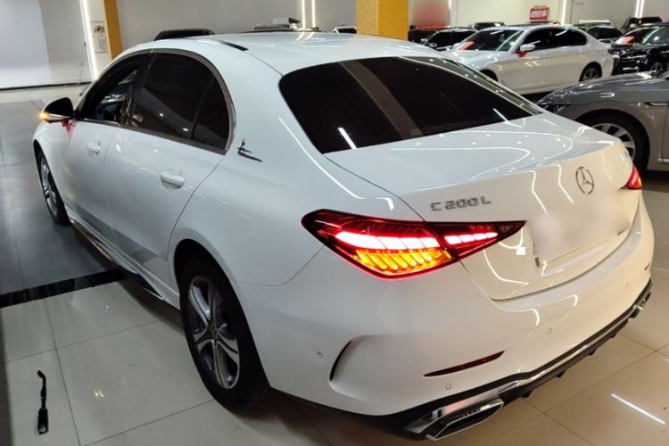 Used Mercedes-Benz C-Class 2022 Restyled C 200 L Sport Edition Rear Left 45 Deg