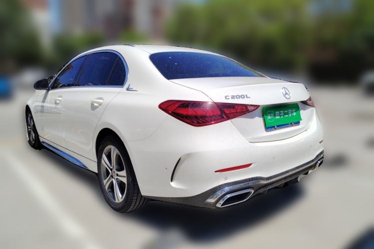 Used Mercedes-Benz C-Class 2022 C 200 L Sport Edition Rear Left 45 Deg