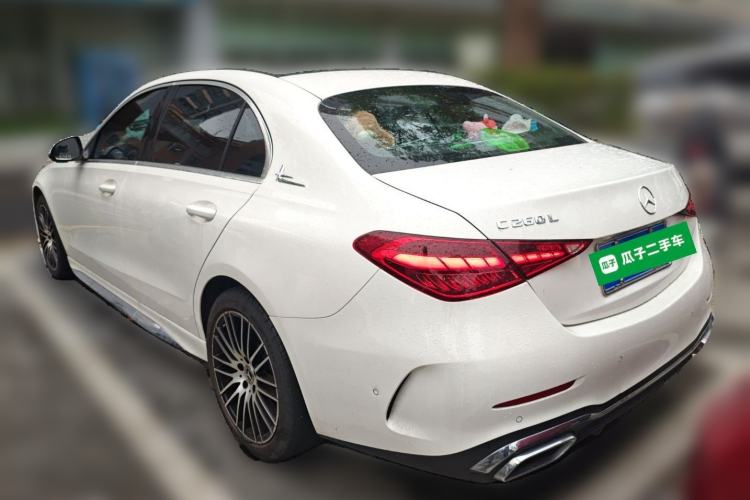 Used Mercedes-Benz C-Class 2022 C 260 L Sport Edition Rear Left 45 Deg