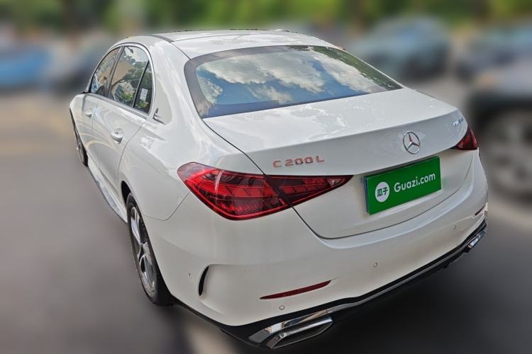 Used Mercedes-Benz C-Class 2022 C 200 L Sport Edition Rear Left 45 Deg