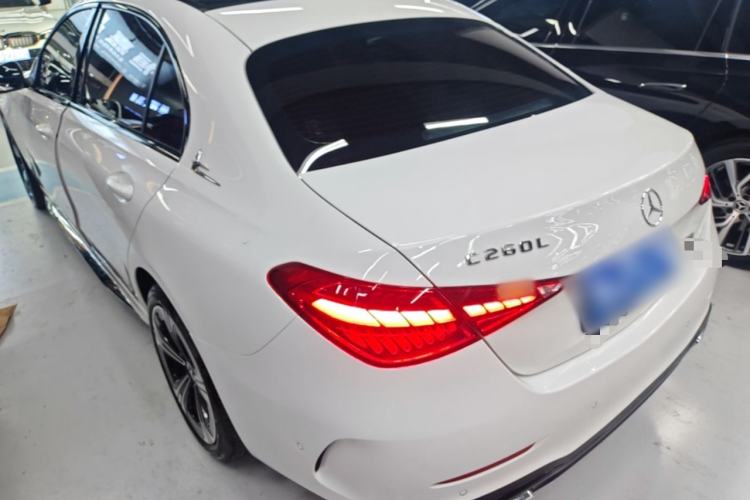 Used Mercedes-Benz C-Class 2022 Revised C 260 L Starry Night Sport Edition Rear Left 45 Deg
