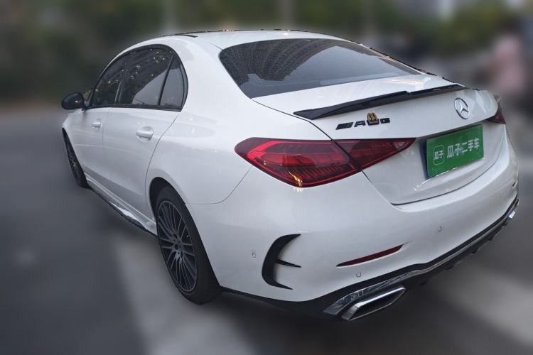 Used Mercedes-Benz C-Class 2022 Restyled C 200 L Sport Edition Rear Left 45 Deg