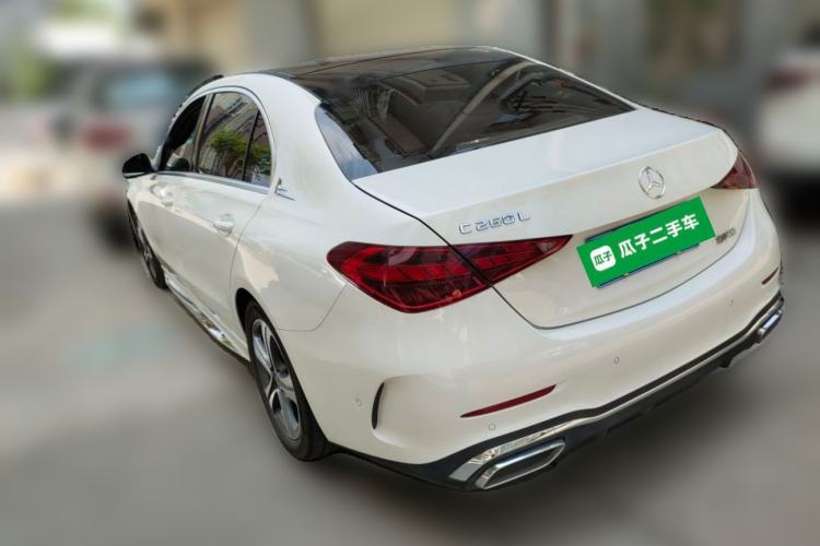 Used Mercedes-Benz C-Class 2022 C 200 L Sport Edition Rear Left 45 Deg